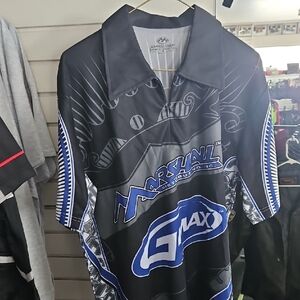 Marshall Black and Blue GMax Racing Jersey